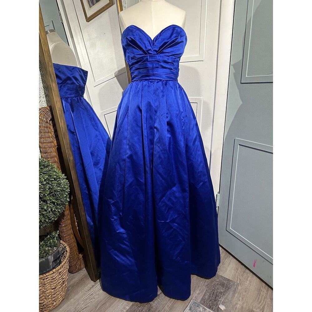 Carolyn Roehm Evening Gown Strapless Size 4 Fits XS / 0 Long Cocktail Prom Dress